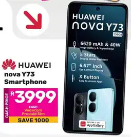 Game HUAWEI Nova Y73 Smartphone offer