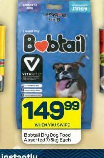 Pick n Pay Bobtail dog food offer
