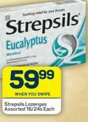 Pick n Pay Strepsils offer