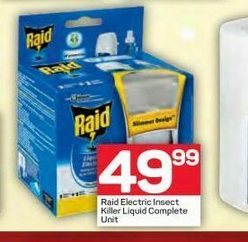 Pick n Pay Raid mosquito killer offer