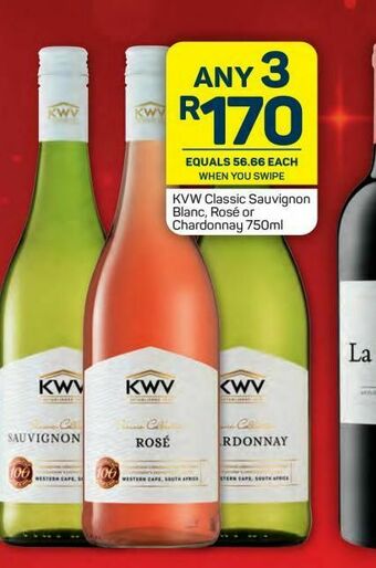 Pick n Pay Kwv wines 3 offer