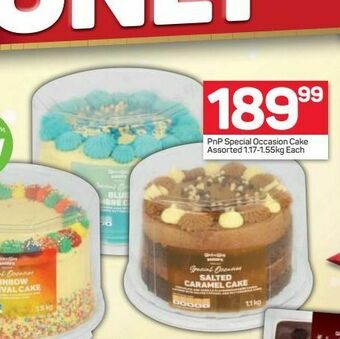 Pick n Pay Pnp cakes offer