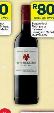 Pick n Pay Beyerskloof wine offer