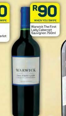 Pick n Pay Warwick the first lady cabernet sauvignon offer