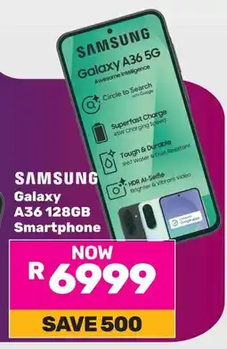 Game SAMSUNG Galaxy A36 128GB Smartphone offer