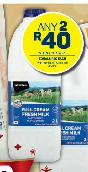 Pick n Pay Pnp milk 2 offer