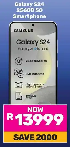 Game SAMSUNG Galaxy S24 256GB 5G Smartphone offer