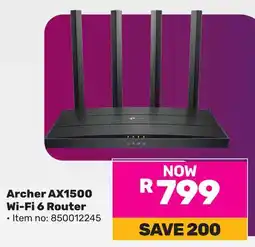 Game Tp-link Archer AX1500 Wi-Fi 6 Router offer