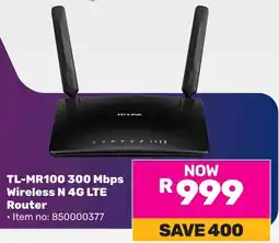 Game Tp-link TL-MR100 300 Mbps Wireless N 4G LTE Router offer