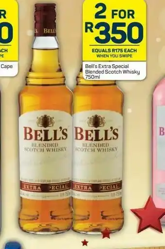 Pick n Pay Bell's whiskey 2 offer