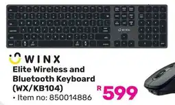 Game WINX Elite Wireless and Bluetooth Keyboard offer