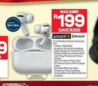 Smartfit earbuds