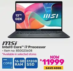 Game Msi Intel Core i7 Processor offer