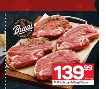 Pick n Pay Hypermarket Lamb braai chops offer