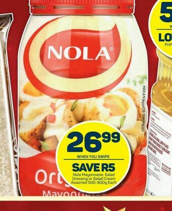 Pick n Pay Hypermarket Nola mayonnaise offer