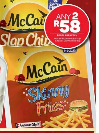 Pick n Pay Hypermarket Mccain chips 2 offer