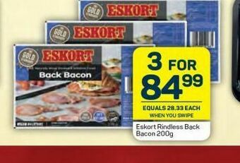 Pick n Pay Hypermarket Eskort bacon 3 offer