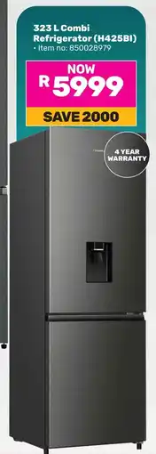 Game Hisense Combi Refrigerator offer