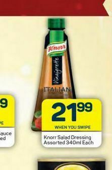 Pick n Pay Hypermarket Knorr salad dressing offer