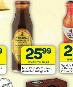 Pick n Pay Hypermarket Mr. balls chutney offer