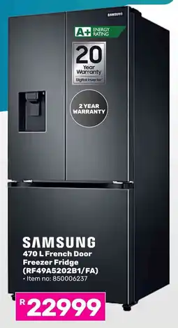 Game SAMSUNG French Door Freezer Fridge offer