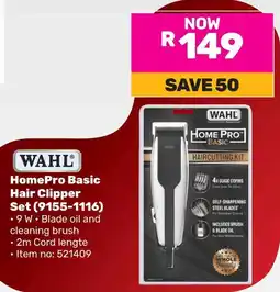 Game WAHL HomePro Basic Hair Clipper Set offer