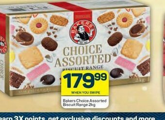 Pick n Pay Hypermarket Bakers choice assorted biscuits offer