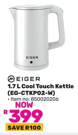 Game EIGER Cool Touch Kettle offer