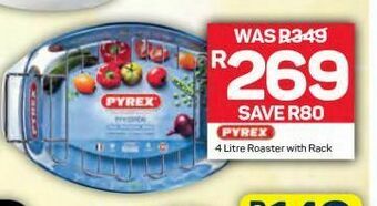Pyrex roaster