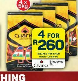 Pick n Pay Hypermarket Charka charcoal briquettes 4 offer