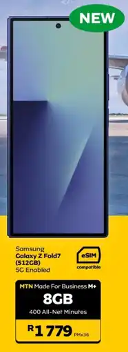 MTN Samsung Galaxy Z Fold7 offer