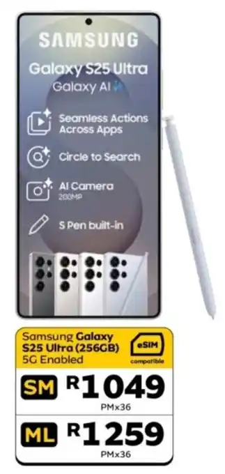 MTN Samsung Galaxy S25 Ultra offer