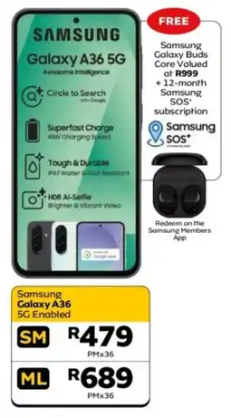 MTN Samsung Galaxy A36 offer
