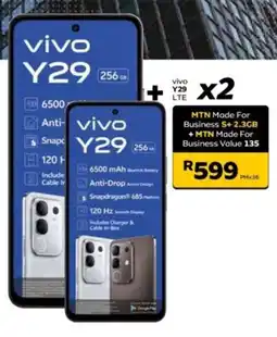 MTN Vivo Y29 LTE offer