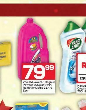 Vanish liquid