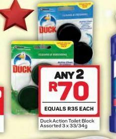 Pick n Pay Hypermarket Toilet duck fresh discs 2 offer