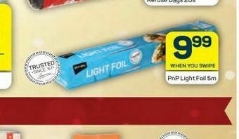 Pick n Pay Hypermarket Pnp light foil offer