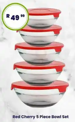Super Save Red Cherry Bowl Set offer