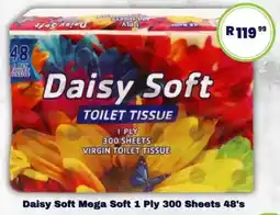 Super Save Daisy Soft Mega Soft 1 Ply 300 Sheets offer