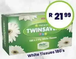 Super Save Twinsaver White Tissues offer