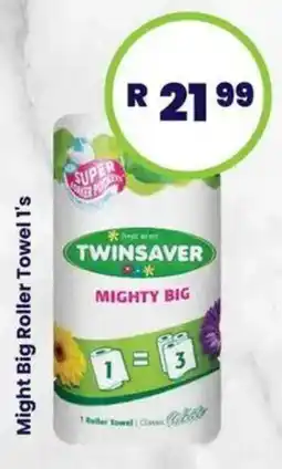 Super Save Twinsaver Might Big Roller Towel offer
