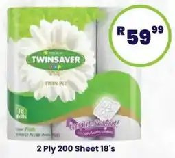 Super Save Twinsaver 2 Ply 200 Sheet offer