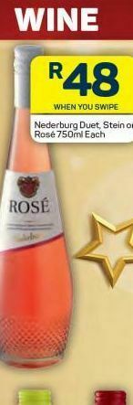Pick n Pay Hypermarket Nederburg wine offer