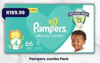 Super Save Pampers Jumbo Pack offer