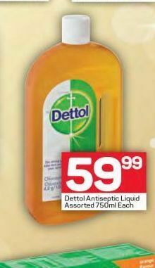 Pick n Pay Hypermarket Dettol antiseptic liquid offer
