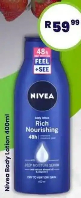 Super Save Nivea Body Lotion offer