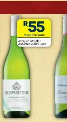 Pick n Pay Hypermarket Jacques steytler white wine offer