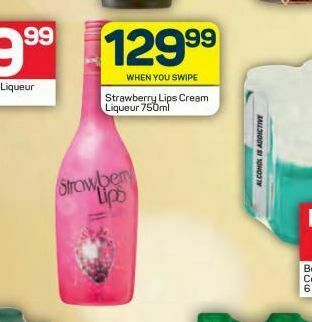 Pick n Pay Hypermarket Strawberry lips liqueur offer