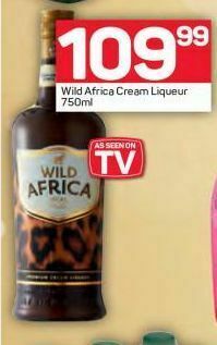 Pick n Pay Hypermarket Wild africa cream liqueur offer
