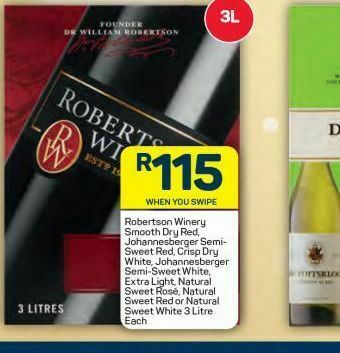 Robertson winery wines
